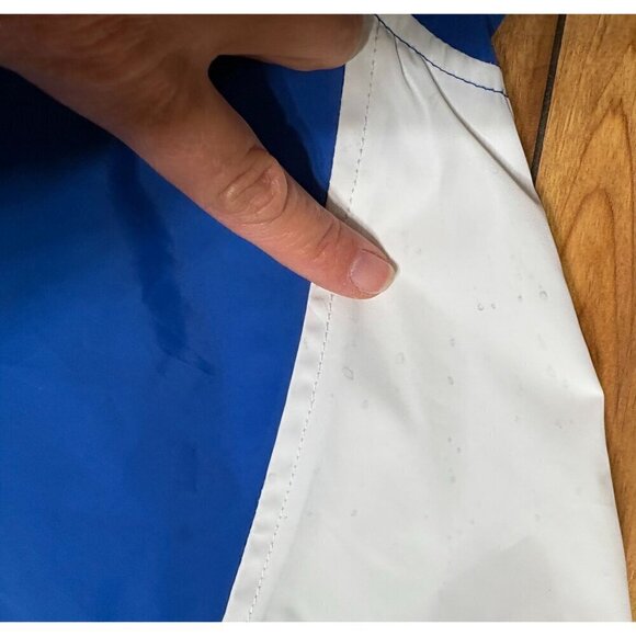 Staple Mens Large Hooded Full-Zip Windbreaker Jacket  Graphic Design Multicolor - Picture 9 of 12